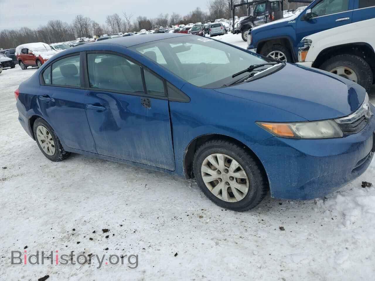 2012 HONDA CIVIC - VIN: 2HGFB2F55CH563937 - Фото 4