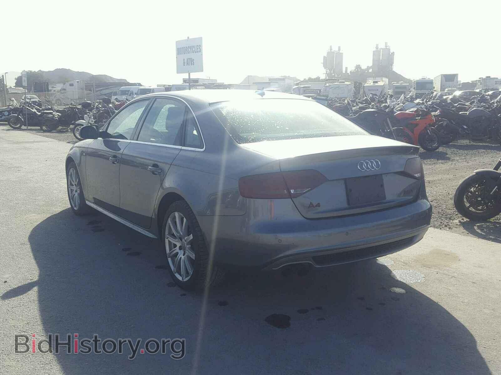 2012 AUDI A4 - VIN: WAUEFAFL8CA120314 - Фото 3