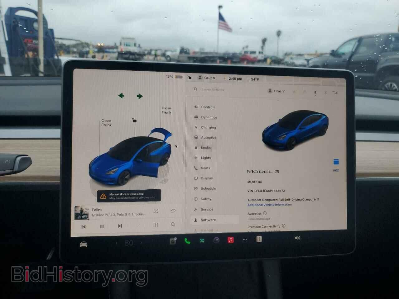 2023 TESLA MODEL 3 - VIN: 5YJ3E1EA6PF563572 - Photo 9