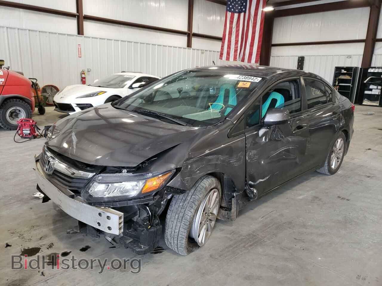 2012 HONDA CIVIC - VIN: 2HGFB2F95CH508665 - Фото 2