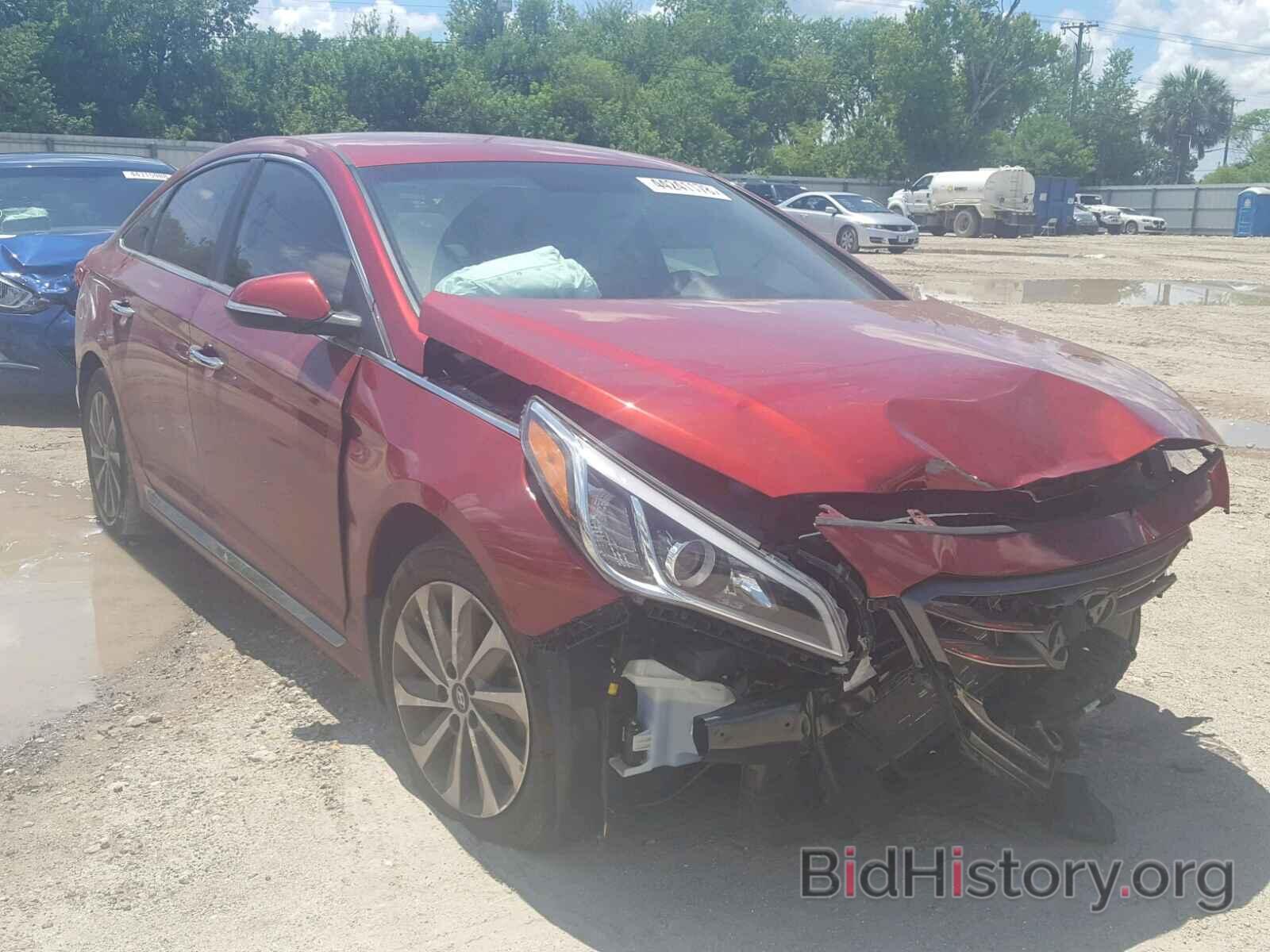 Photo 5NPE34AF1FH143073 - HYUNDAI SONATA 2015