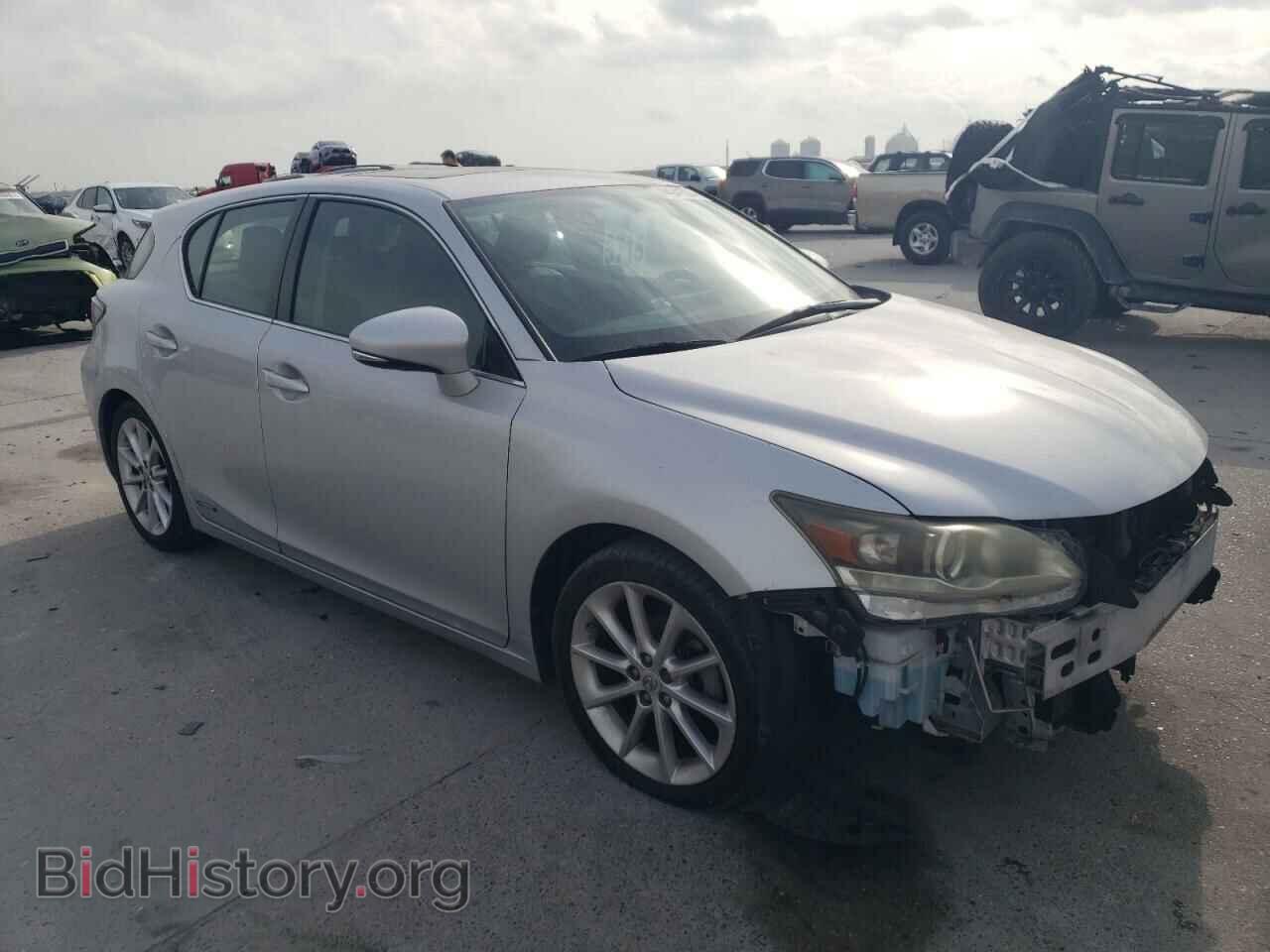 2012 LEXUS CT 200 - VIN: JTHKD5BHXC2100529 - Фото 4