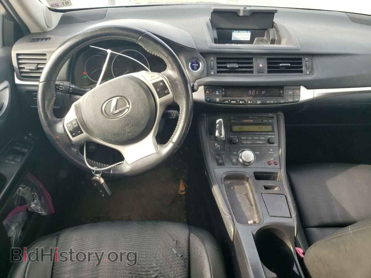 2012 LEXUS CT 200 - VIN: JTHKD5BHXC2100529 - Фото 8