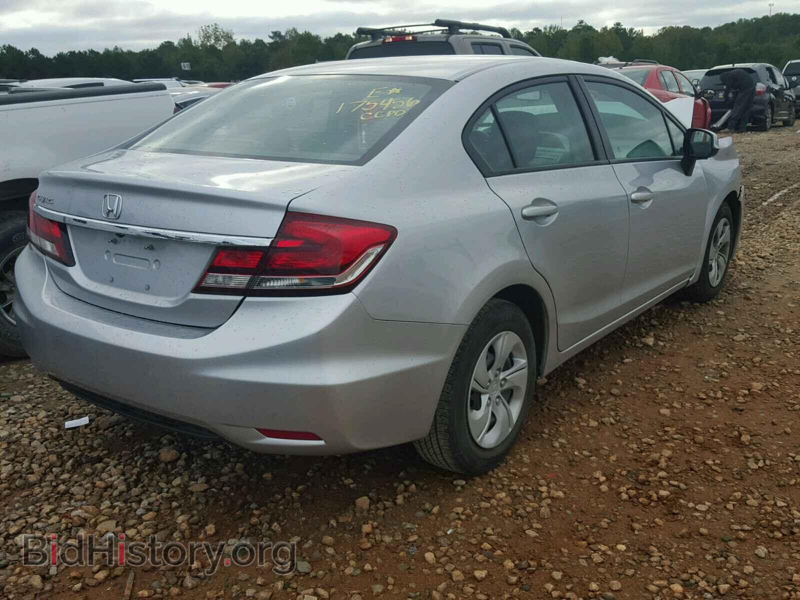 2013 HONDA CIVIC - VIN: 2HGFB2F54DH577247 - Фото 4