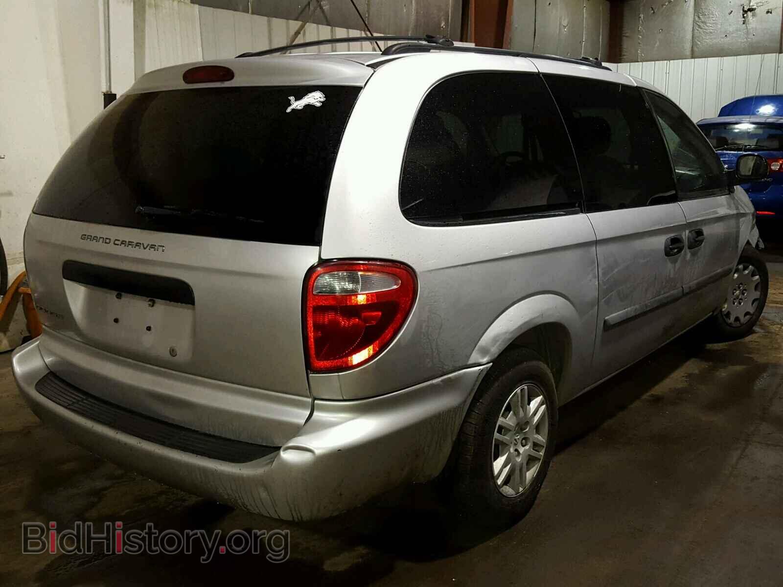 2007 DODGE CARAVAN - VIN: 1D4GP24R27B262652 - Фото 4