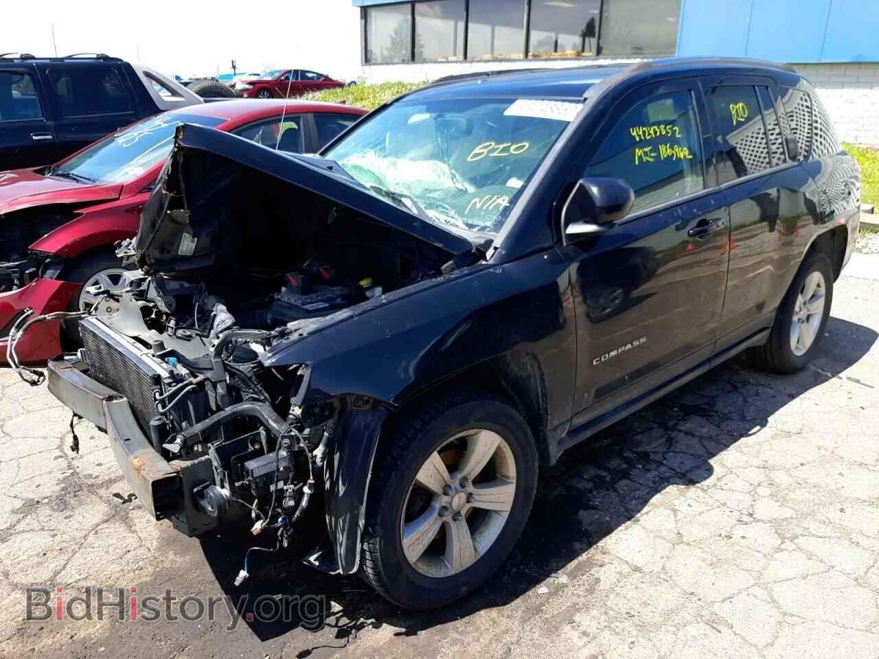 2014 JEEP COMPASS - VIN: 1C4NJCEB0ED883256 - Фото 2