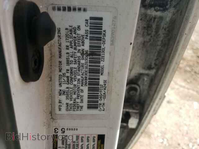 2006 TOYOTA COROLLA - VIN: 1NXBR30E16Z630196 - Фото 10