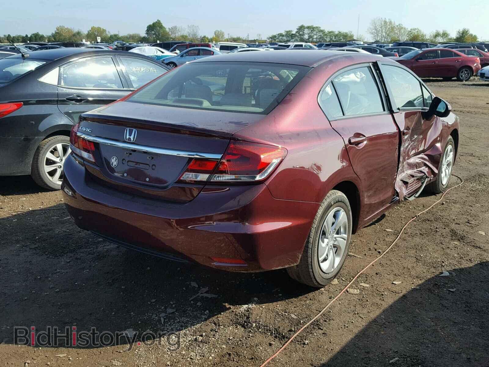 2014 HONDA CIVIC - VIN: 19XFB2F53EE039537 - Фото 4