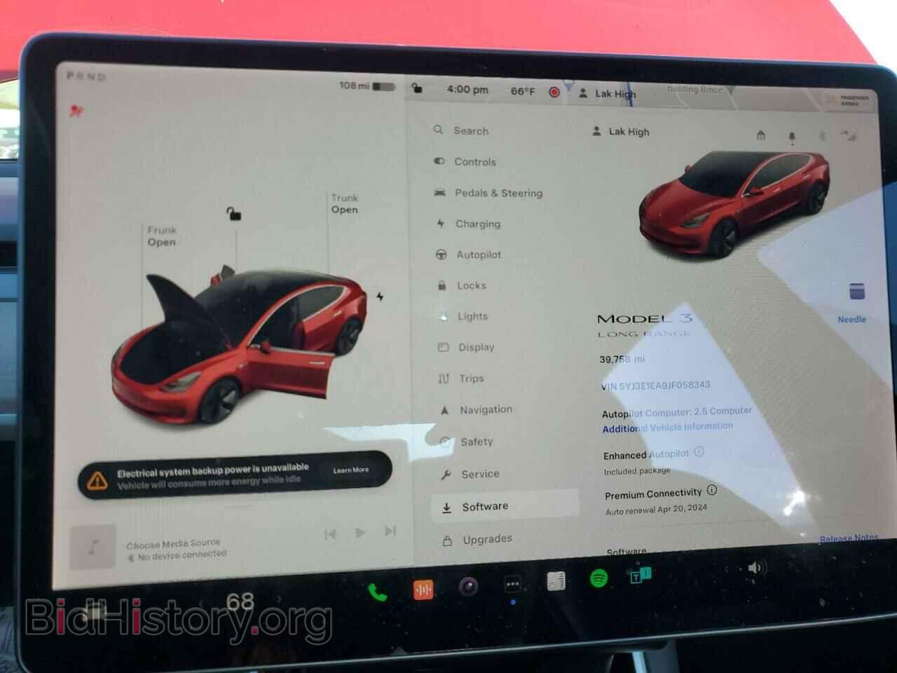 2018 TESLA MODEL 3 - VIN: 5YJ3E1EA9JF058343 - Фото 9