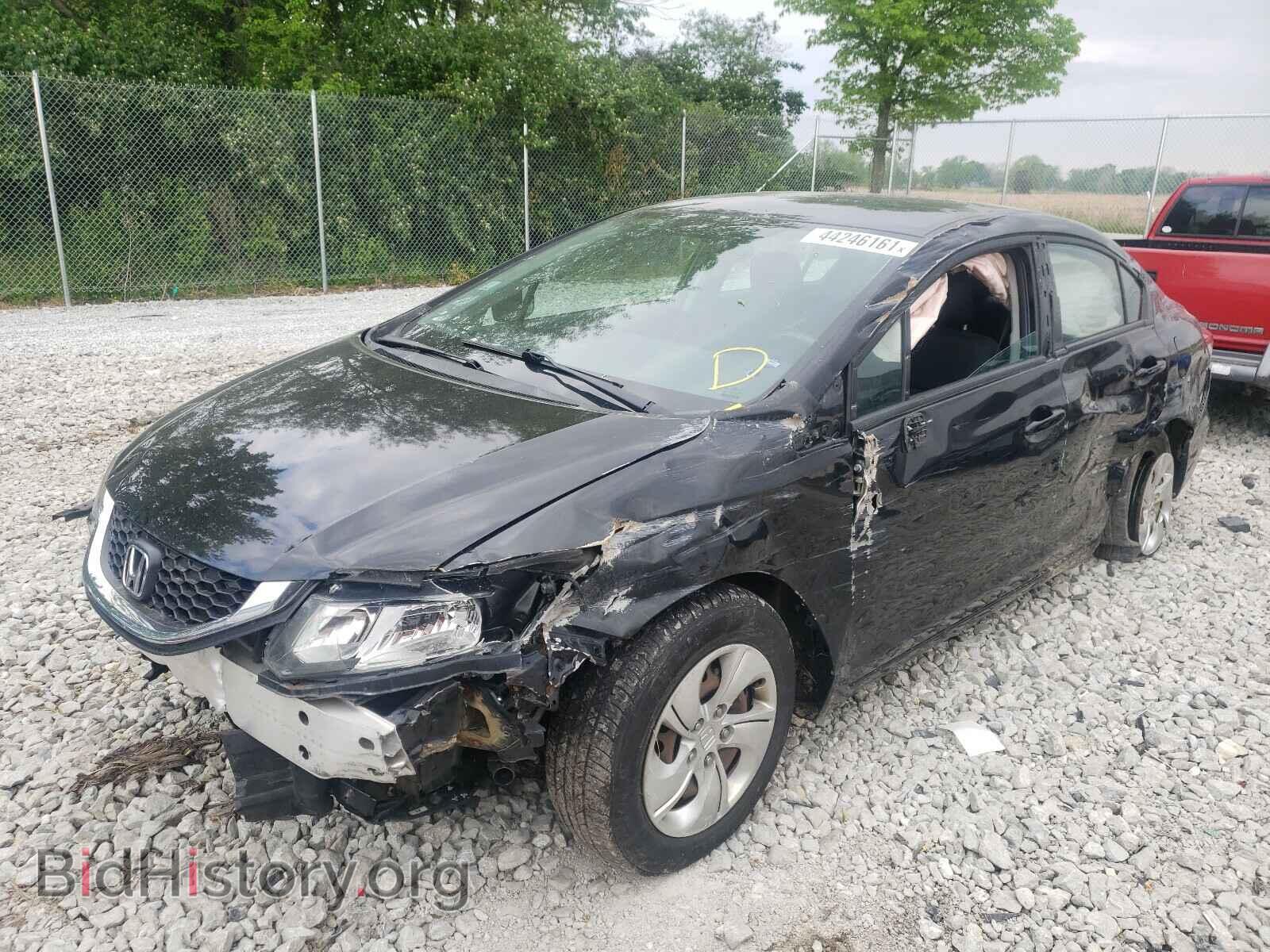 2014 HONDA CIVIC - VIN: 2HGFB2F53EH548677 - Фото 2