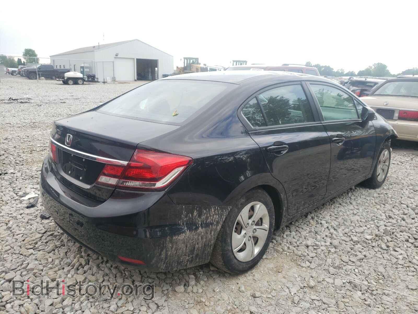 2014 HONDA CIVIC - VIN: 2HGFB2F53EH548677 - Фото 4