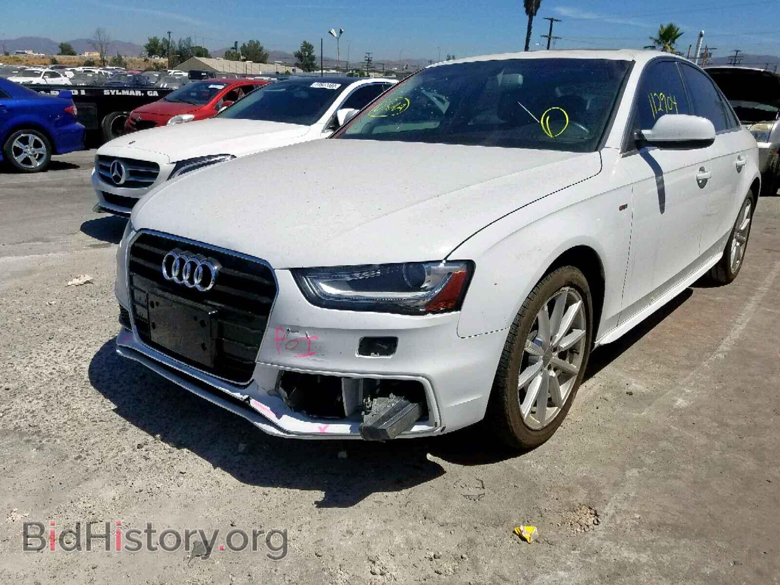 2014 AUDI A4 - VIN: WAUEFAFL8EA015033 - Photo 2