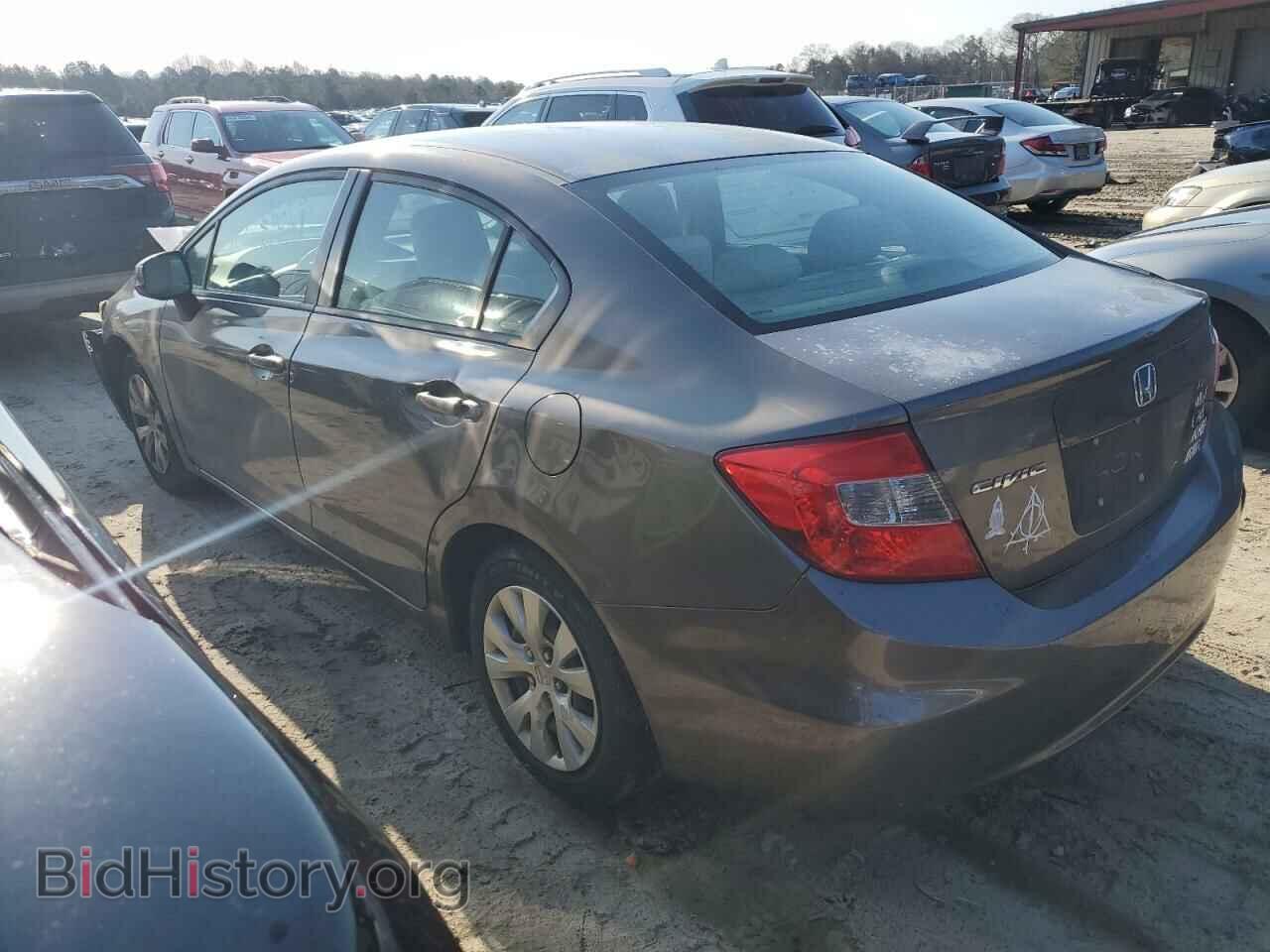 2012 HONDA CIVIC - VIN: 2HGFB2F52CH593462 - Photo 2