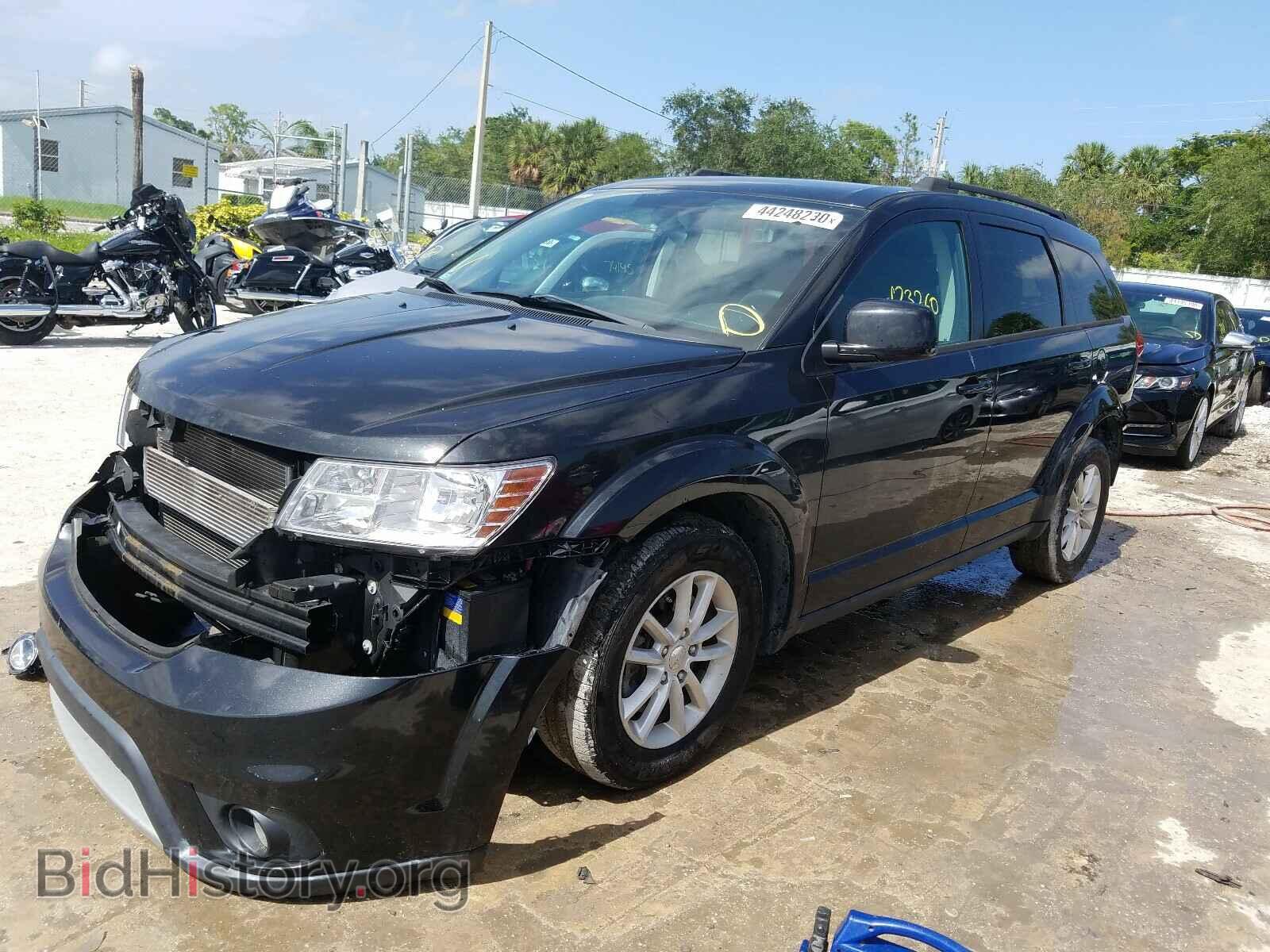 2013 DODGE JOURNEY - VIN: 3C4PDCBB2DT731671 - Фото 2