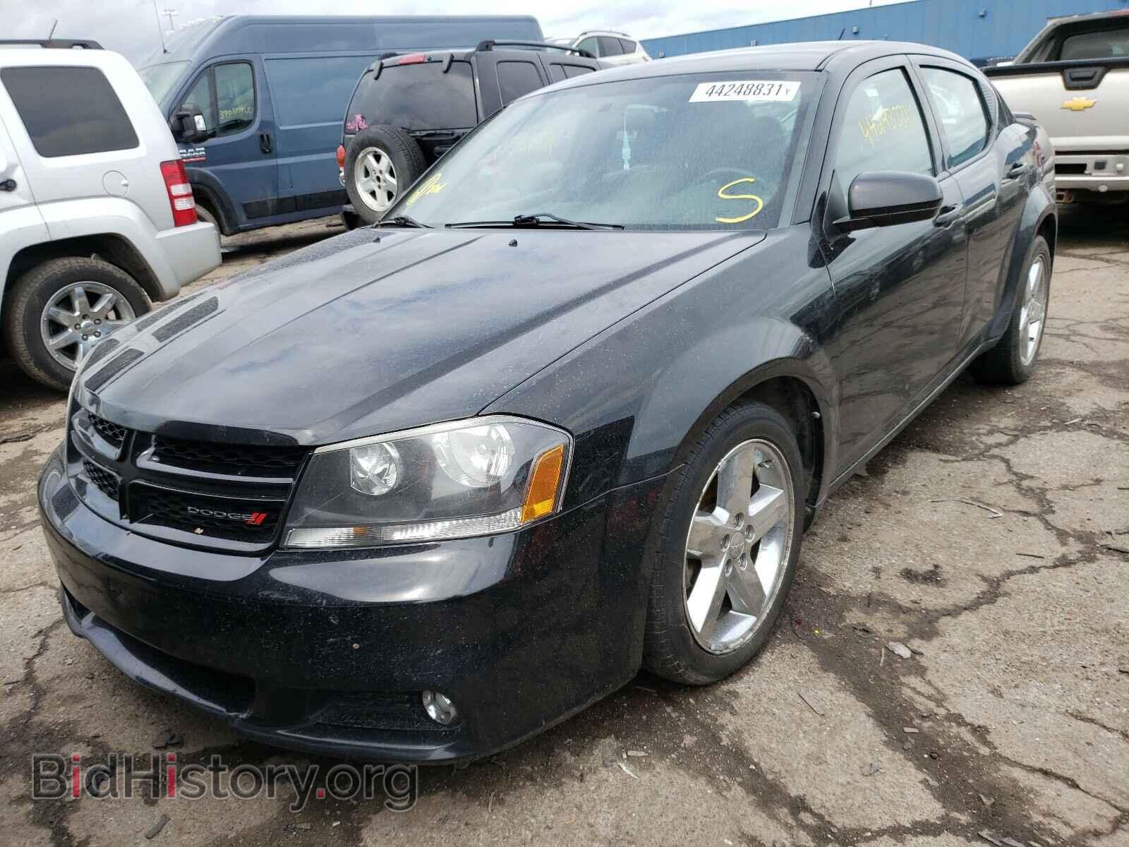 2013 DODGE AVENGER - VIN: 1C3CDZCB0DN586554 - Фото 2