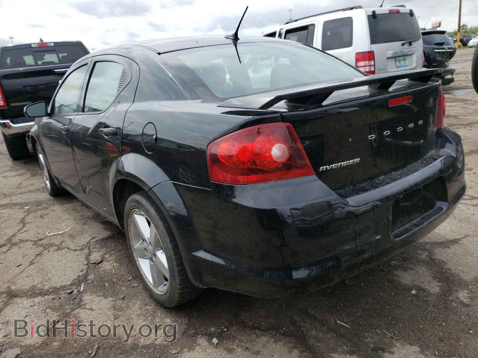 2013 DODGE AVENGER - VIN: 1C3CDZCB0DN586554 - Фото 3