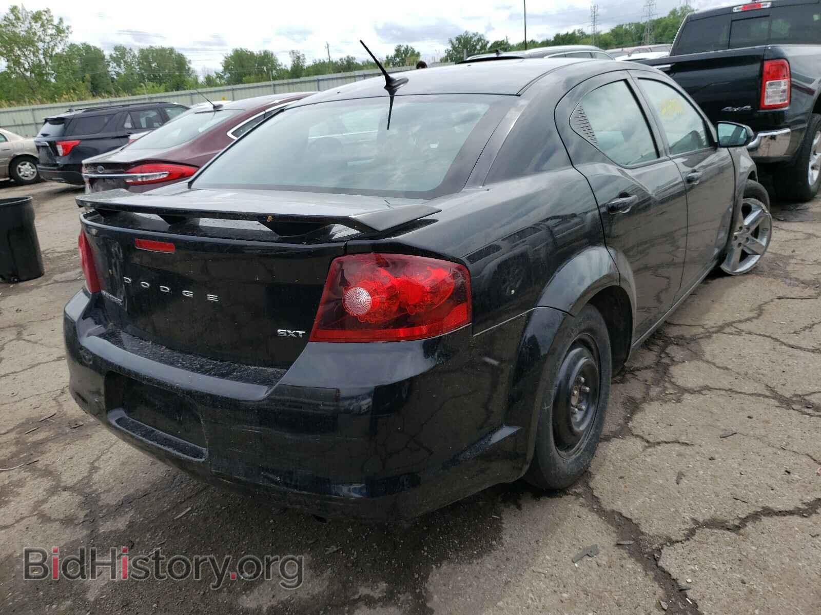 2013 DODGE AVENGER - VIN: 1C3CDZCB0DN586554 - Фото 4