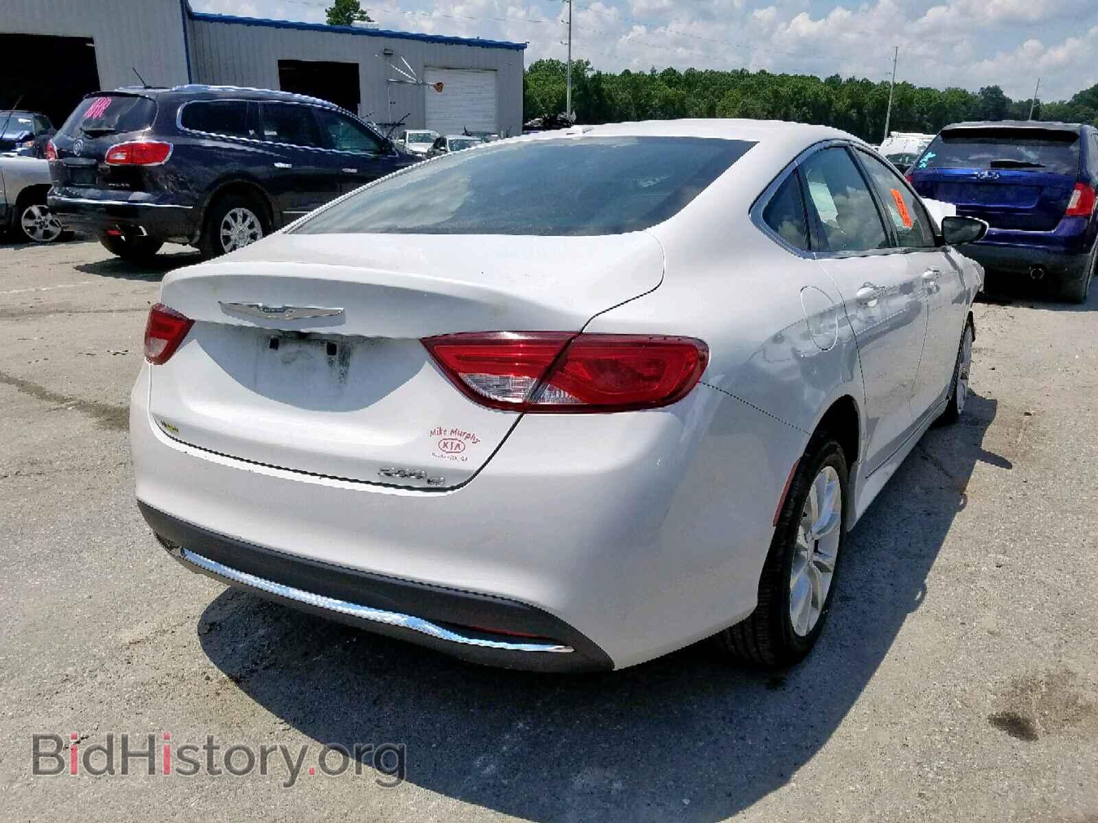 2015 CHRYSLER 200 - VIN: 1C3CCCCB9FN618906 - Фото 4