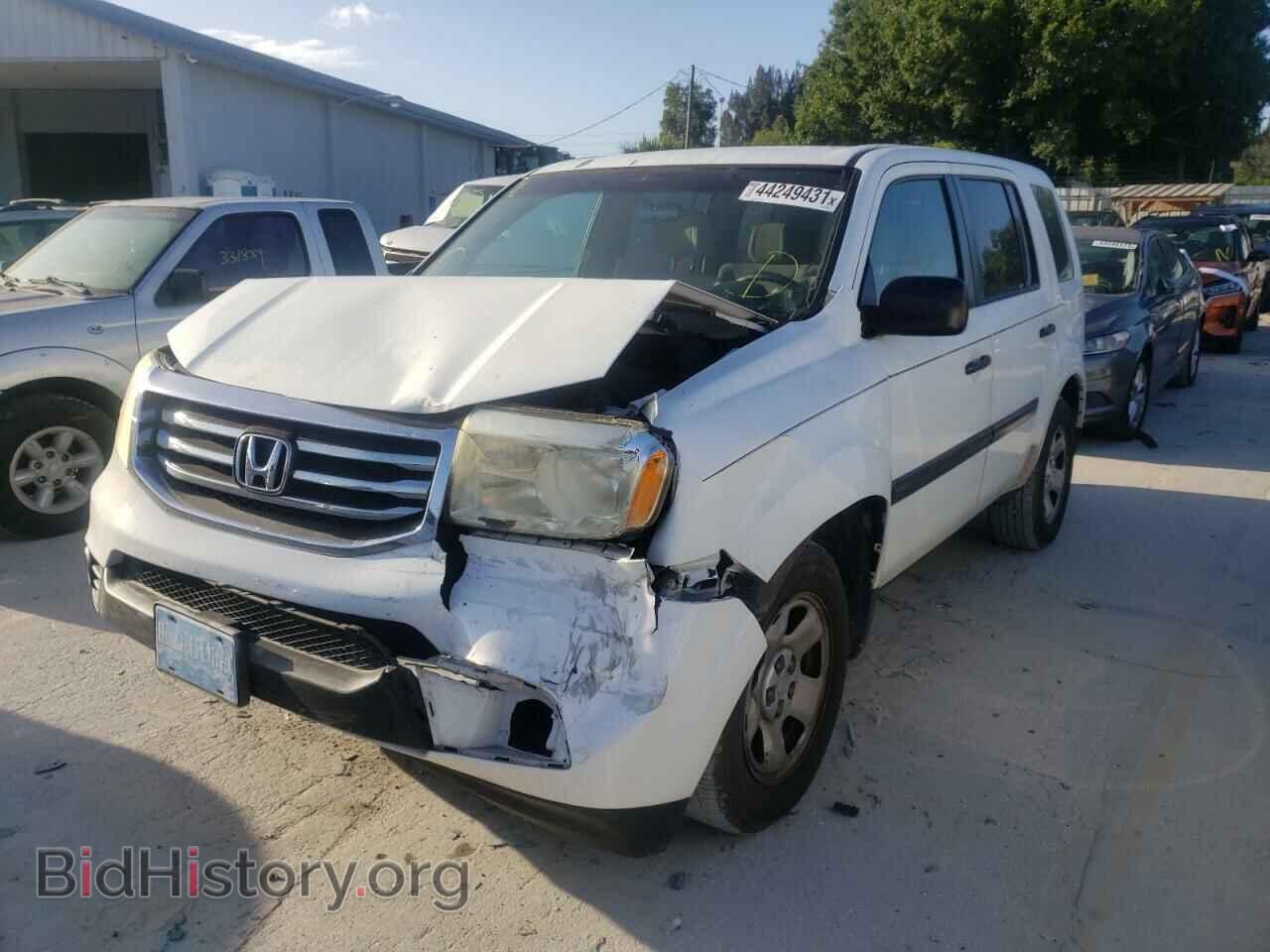 2012 HONDA PILOT - VIN: 5FNYF3H22CB038098 - Фото 2