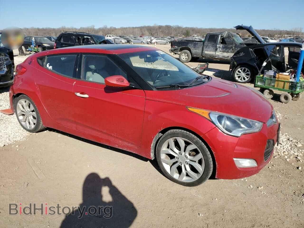 2013 HYUNDAI VELOSTER - VIN: KMHTC6ADXDU152015 - Фото 4