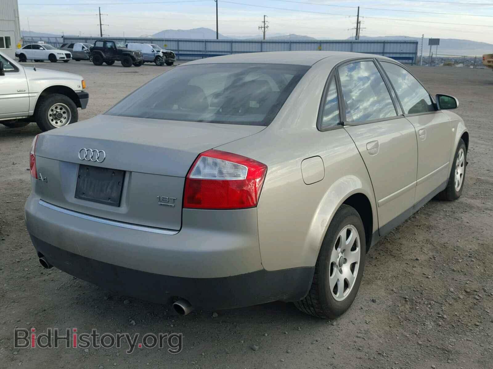 2002 AUDI A4 - VIN: WAULC58E32A173698 - Photo 4