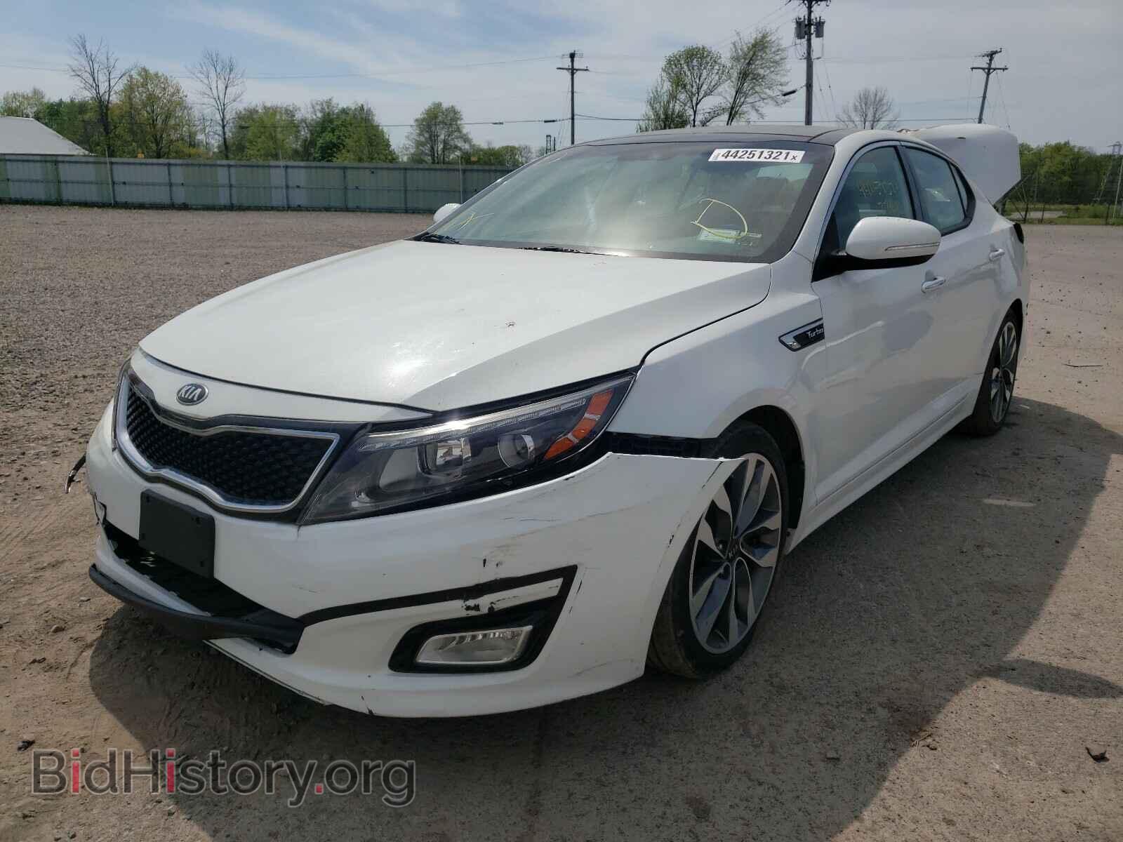 2015 KIA OPTIMA - VIN: 5XXGR4A63FG421443 - Photo 2