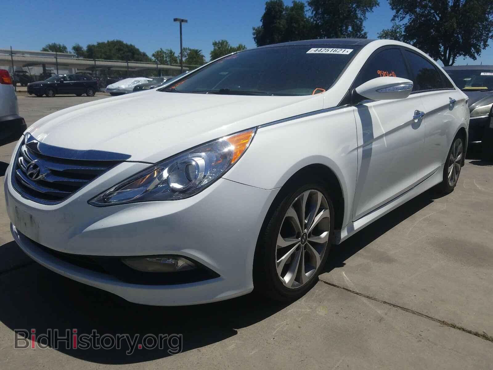 2014 HYUNDAI SONATA - VIN: 5NPEC4AB0EH850824 - Фото 2