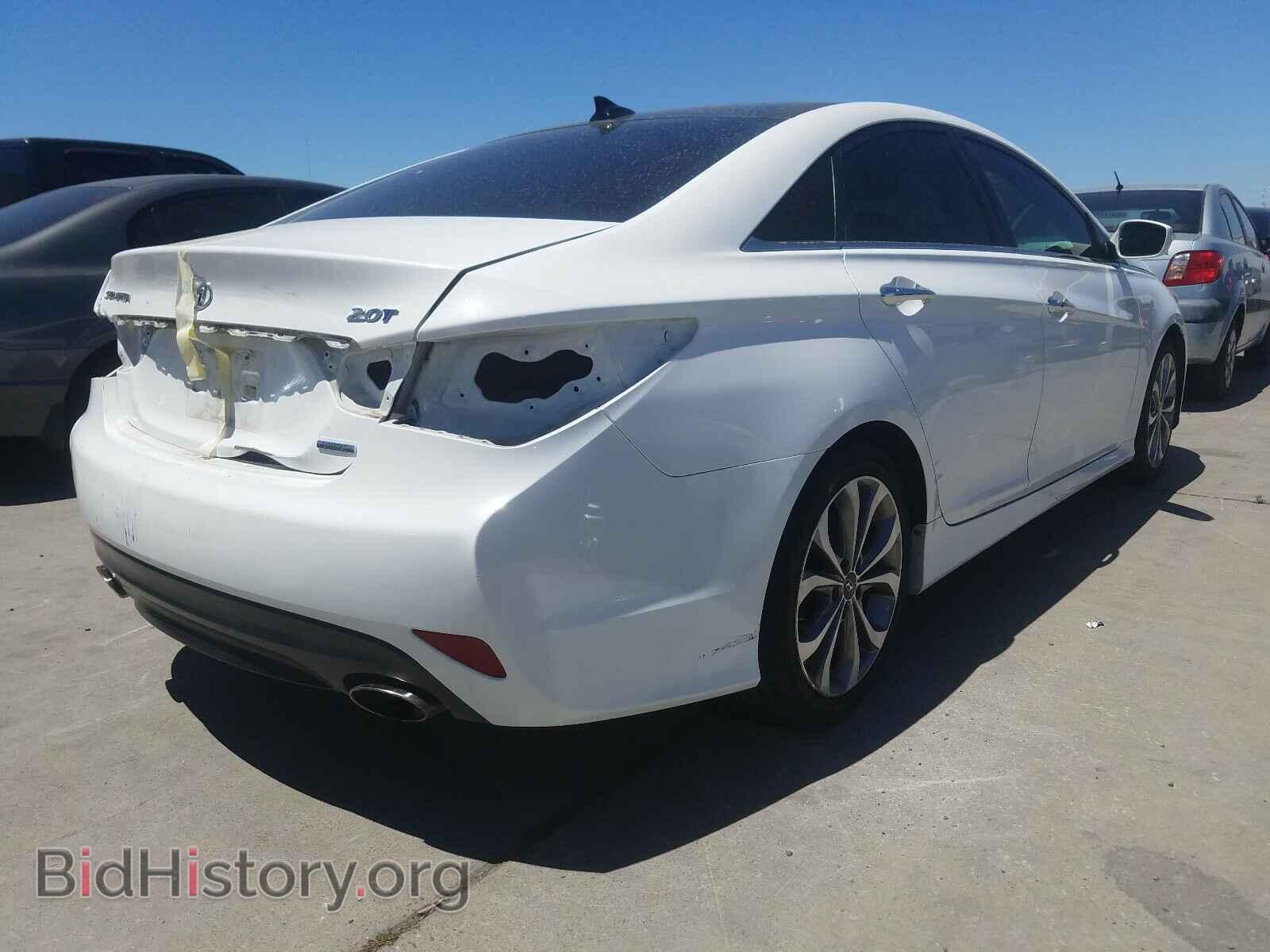 2014 HYUNDAI SONATA - VIN: 5NPEC4AB0EH850824 - Фото 4
