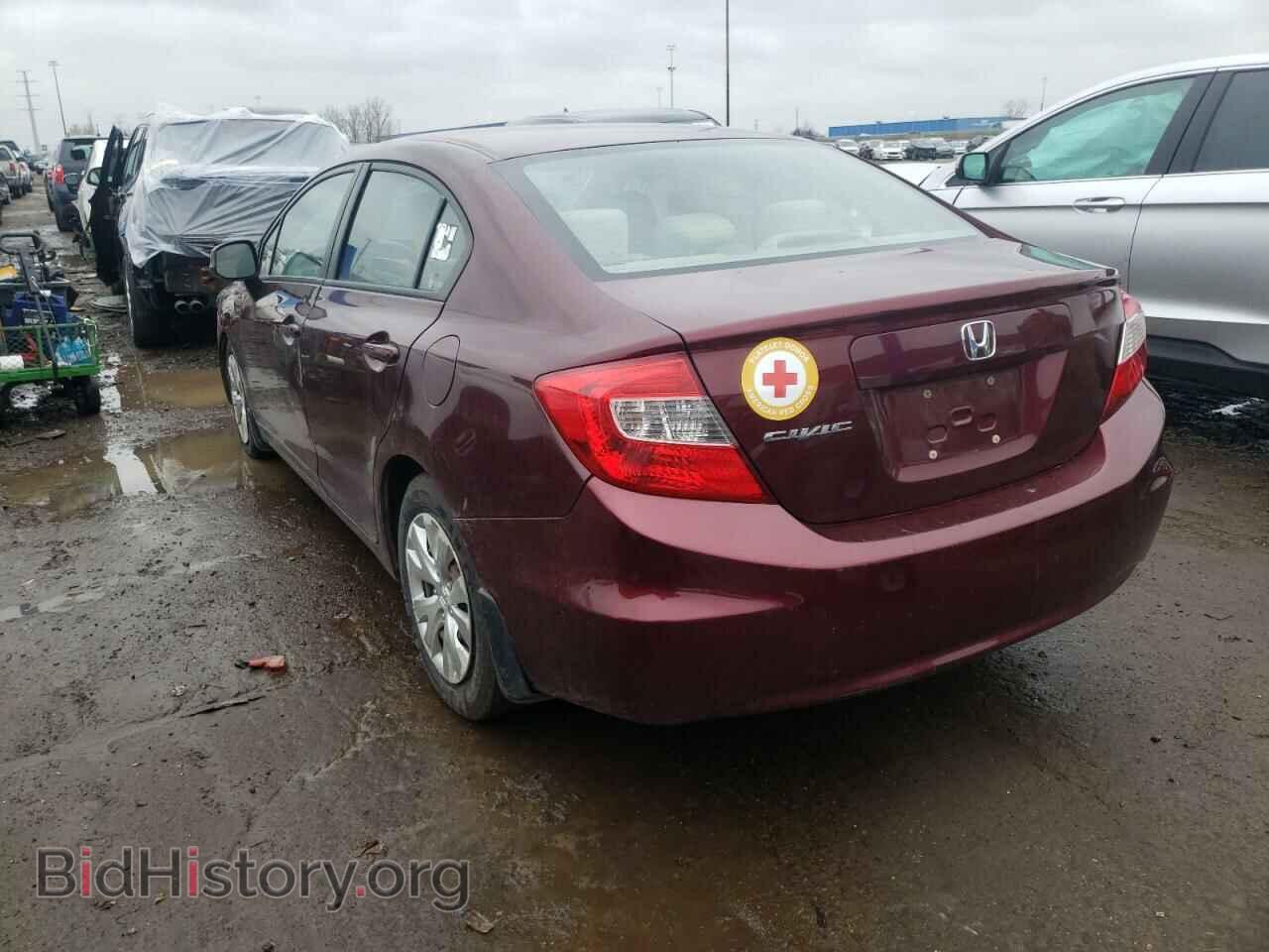 2012 HONDA CIVIC - VIN: 19XFB2F54CE091983 - Фото 3