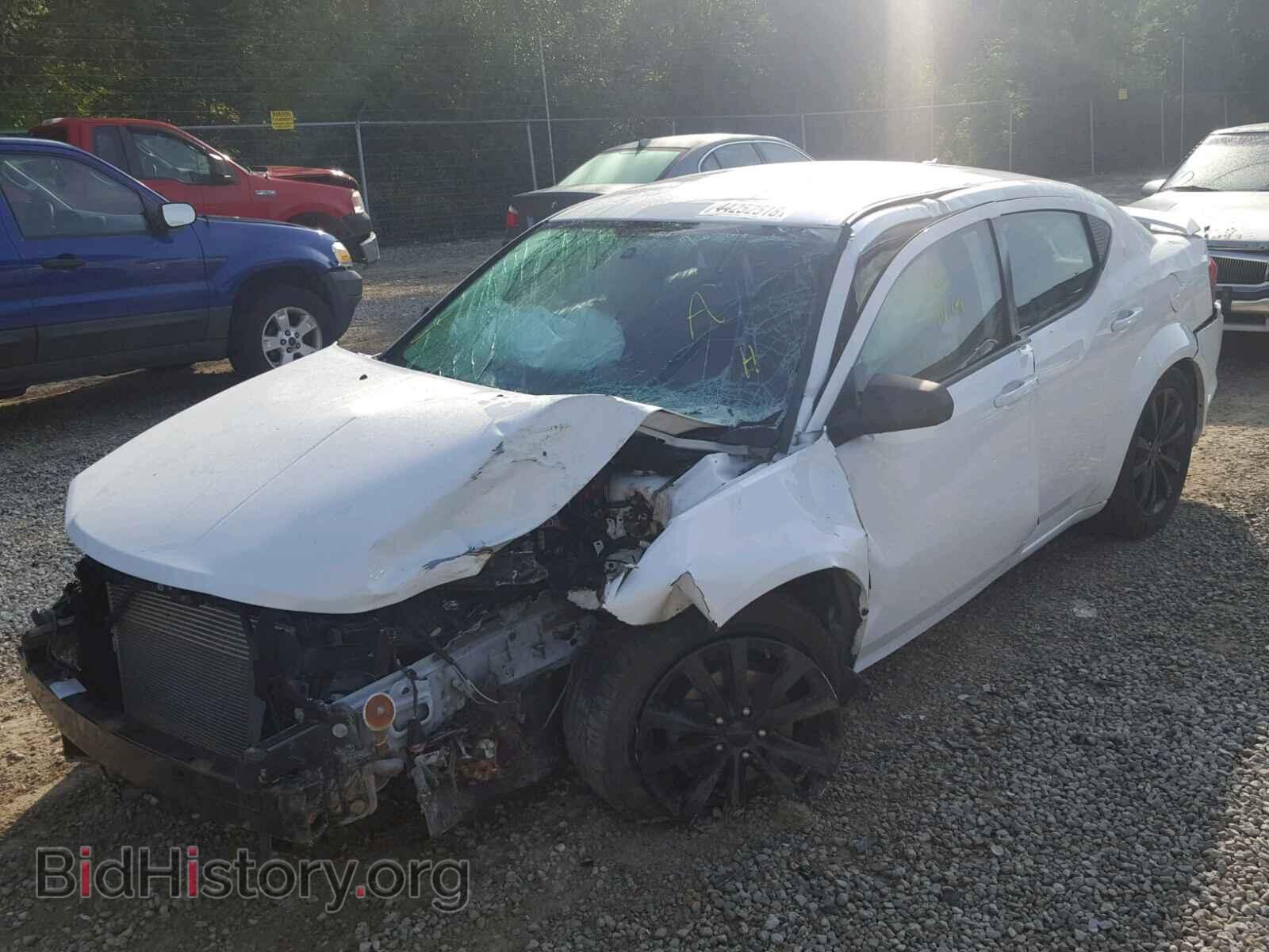 2014 DODGE AVENGER - VIN: 1C3CDZAB4EN227969 - Фото 2