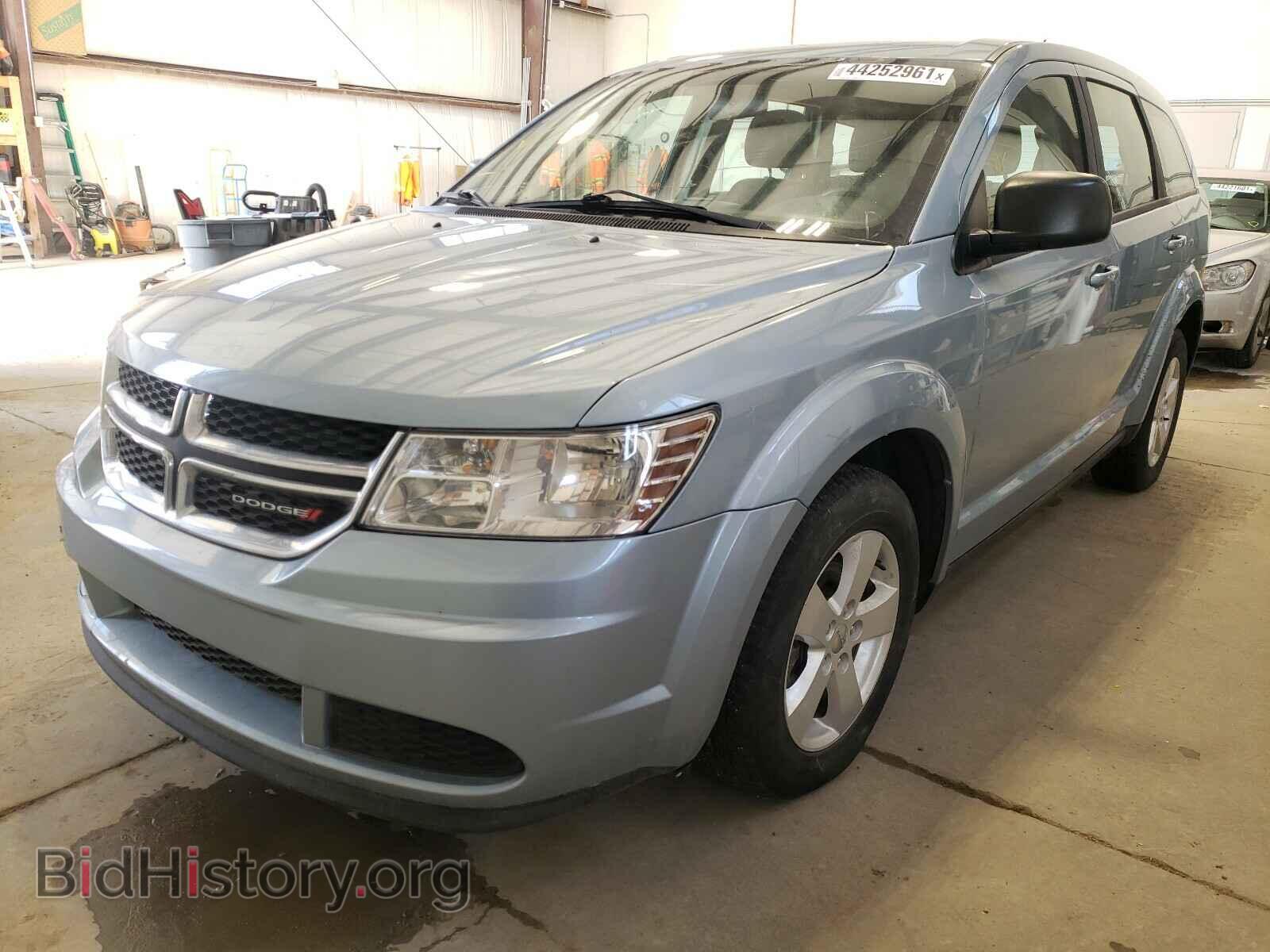 2013 DODGE JOURNEY - VIN: 3C4PDCAB3DT581815 - Фото 2