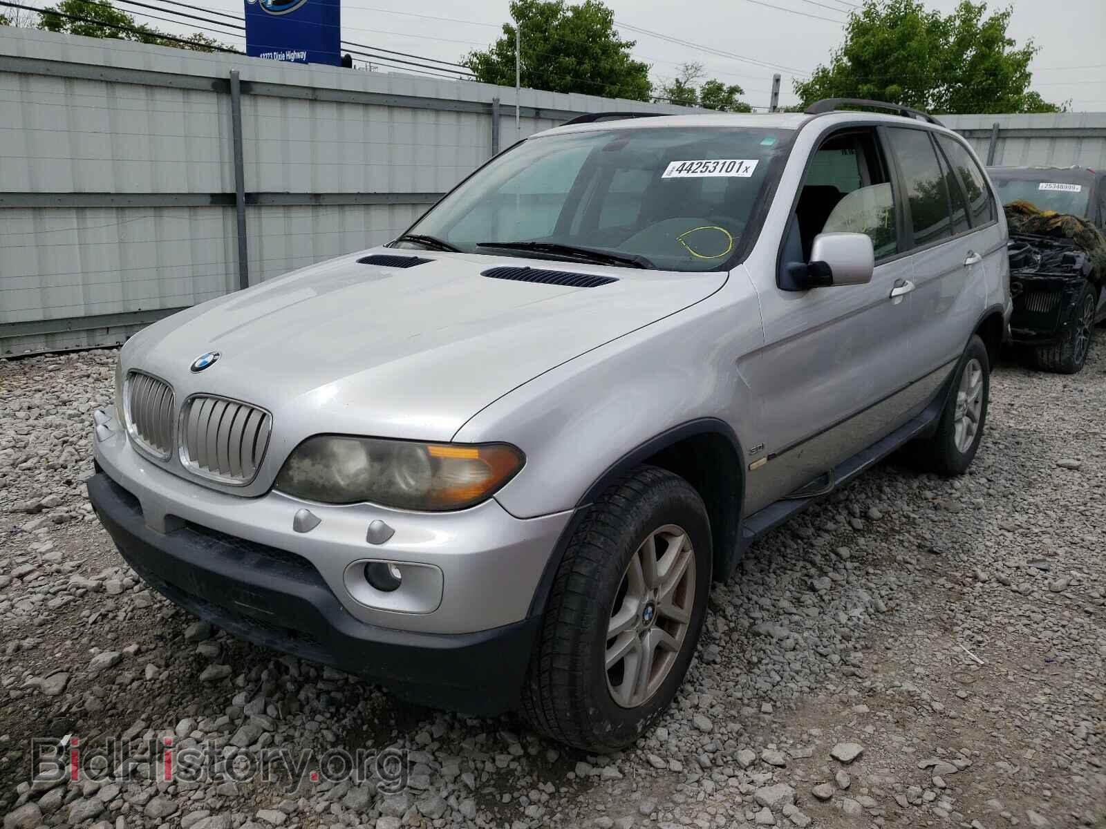 2006 BMW X5 - VIN: 5UXFA13536LY28327 - Фото 2