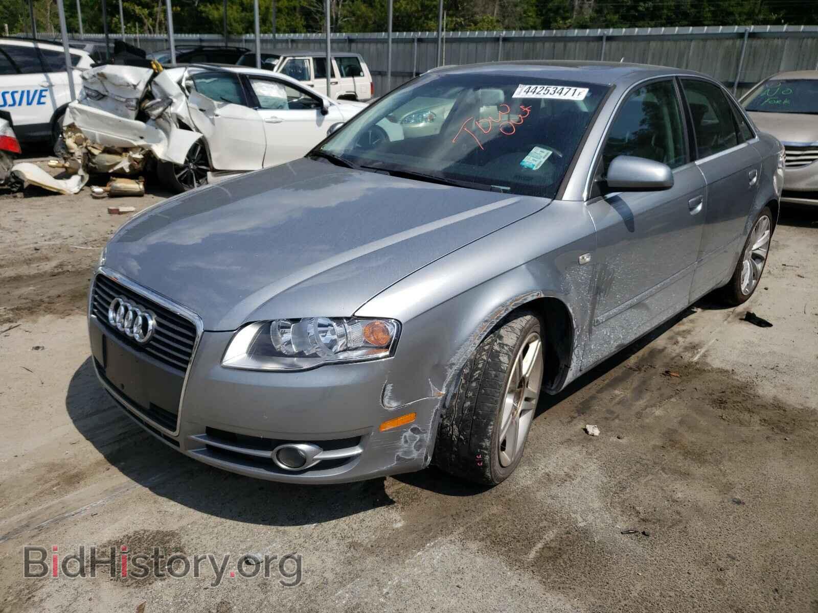 2007 AUDI A4 - VIN: WAUAF78EX7A129165 - Фото 2