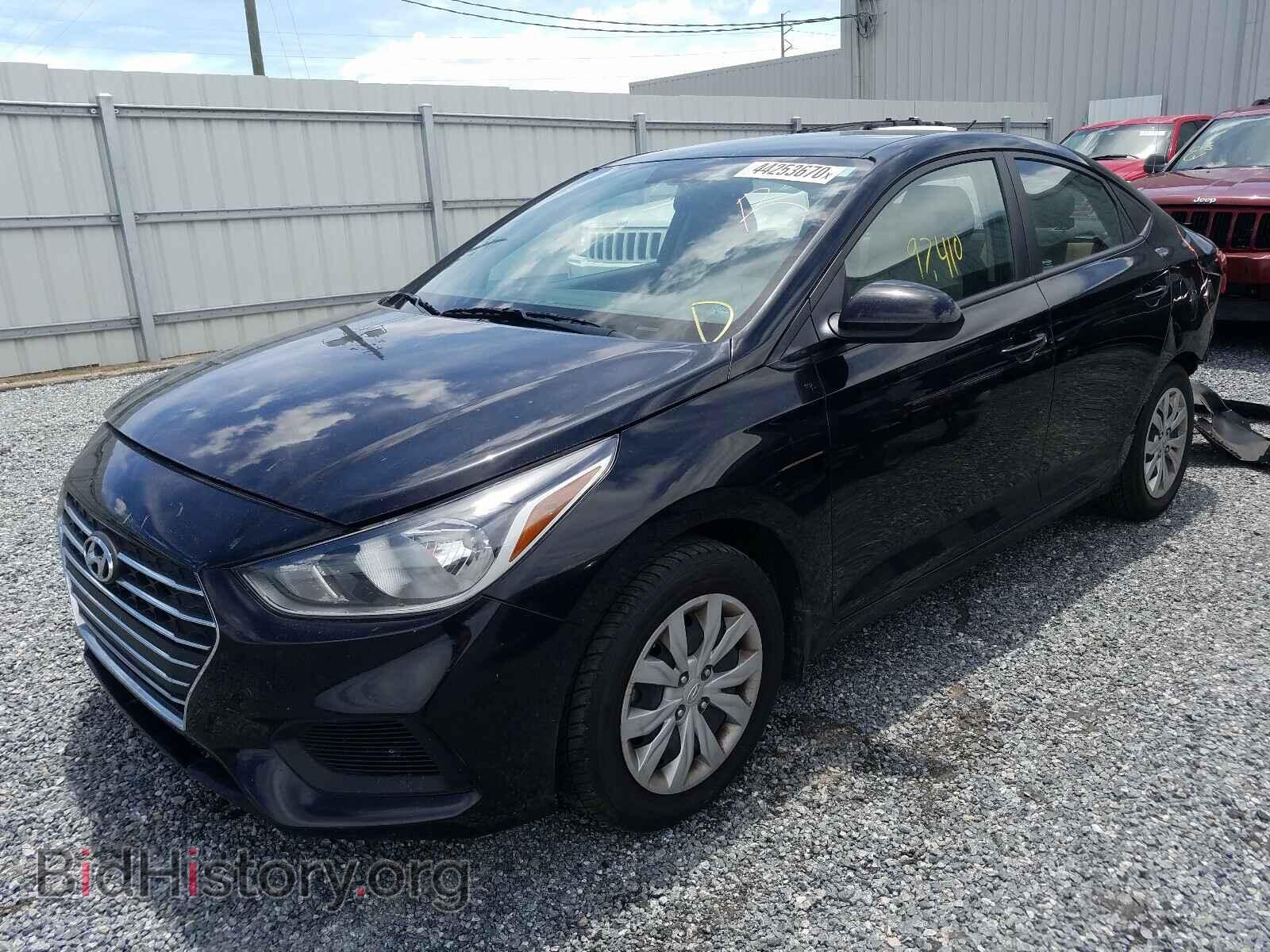 2019 HYUNDAI ACCENT - VIN: 3KPC24A36KE061886 - Фото 2