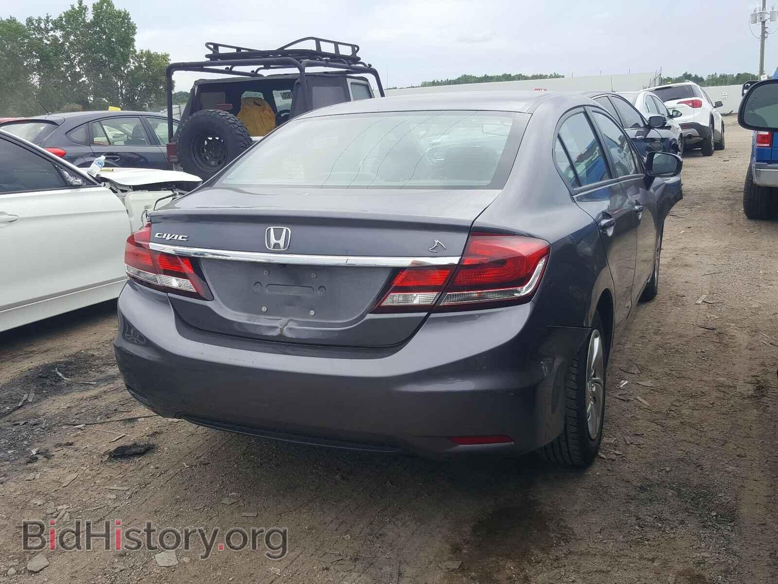 2014 HONDA CIVIC - VIN: 2HGFB2F59EH557089 - Фото 4