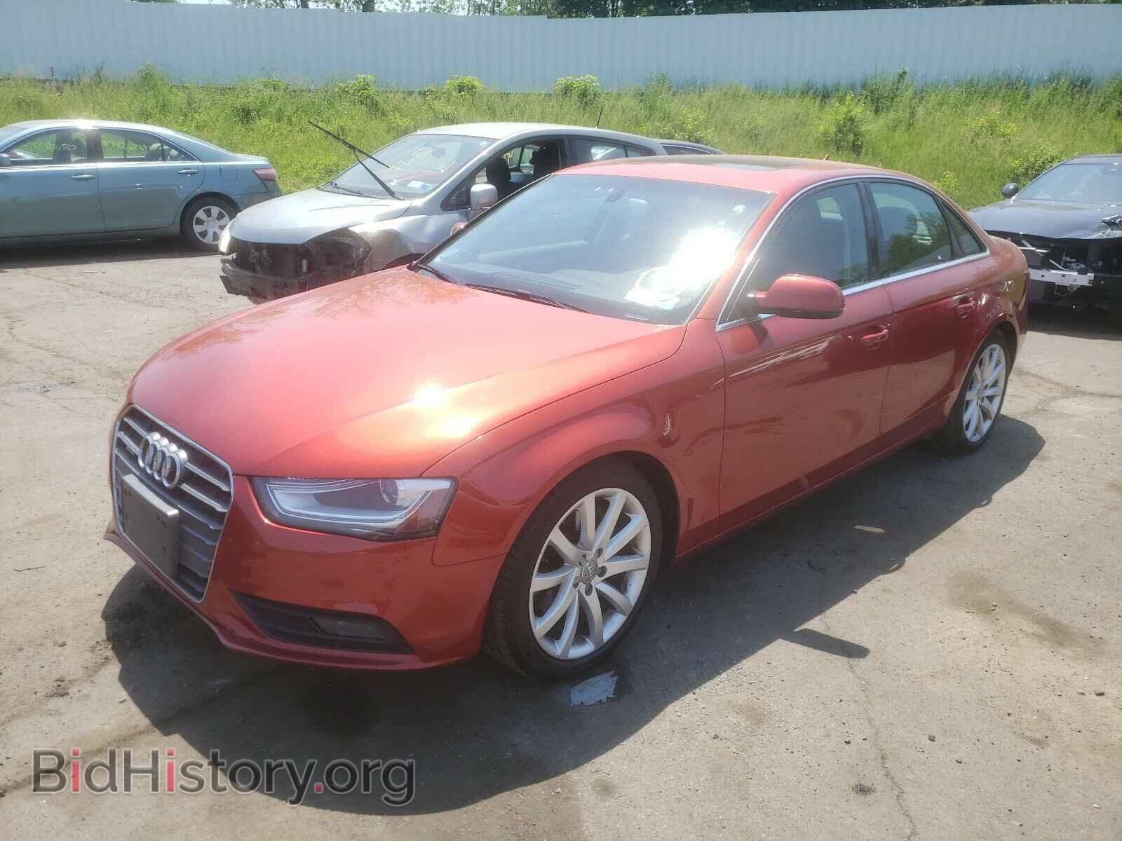 2013 AUDI A4 - VIN: WAUFFAFL1DA170204 - Photo 2