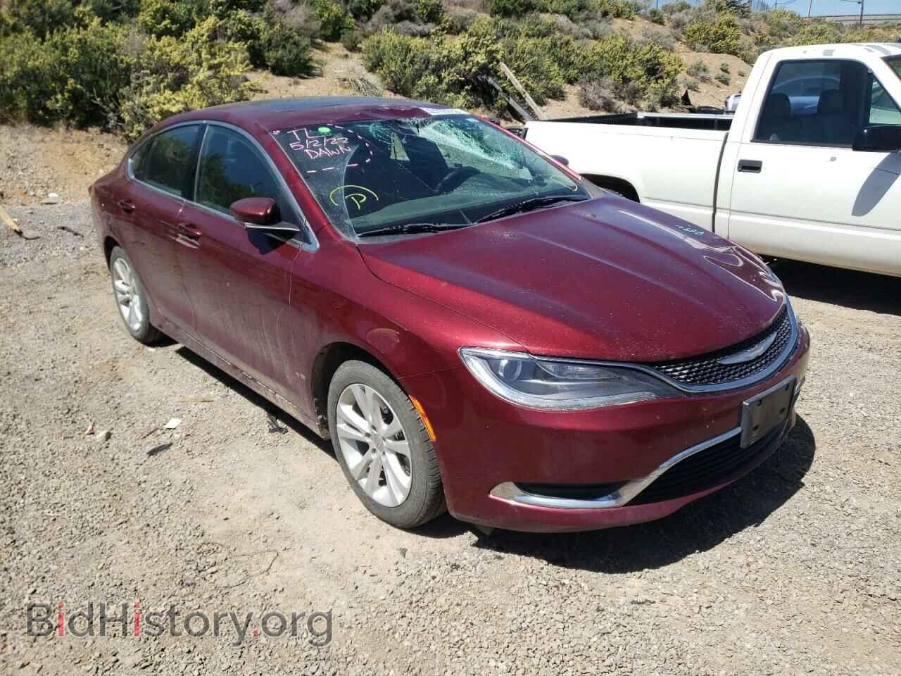 Фотография 1C3CCCAB3GN157190 - CHRYSLER 200 2016