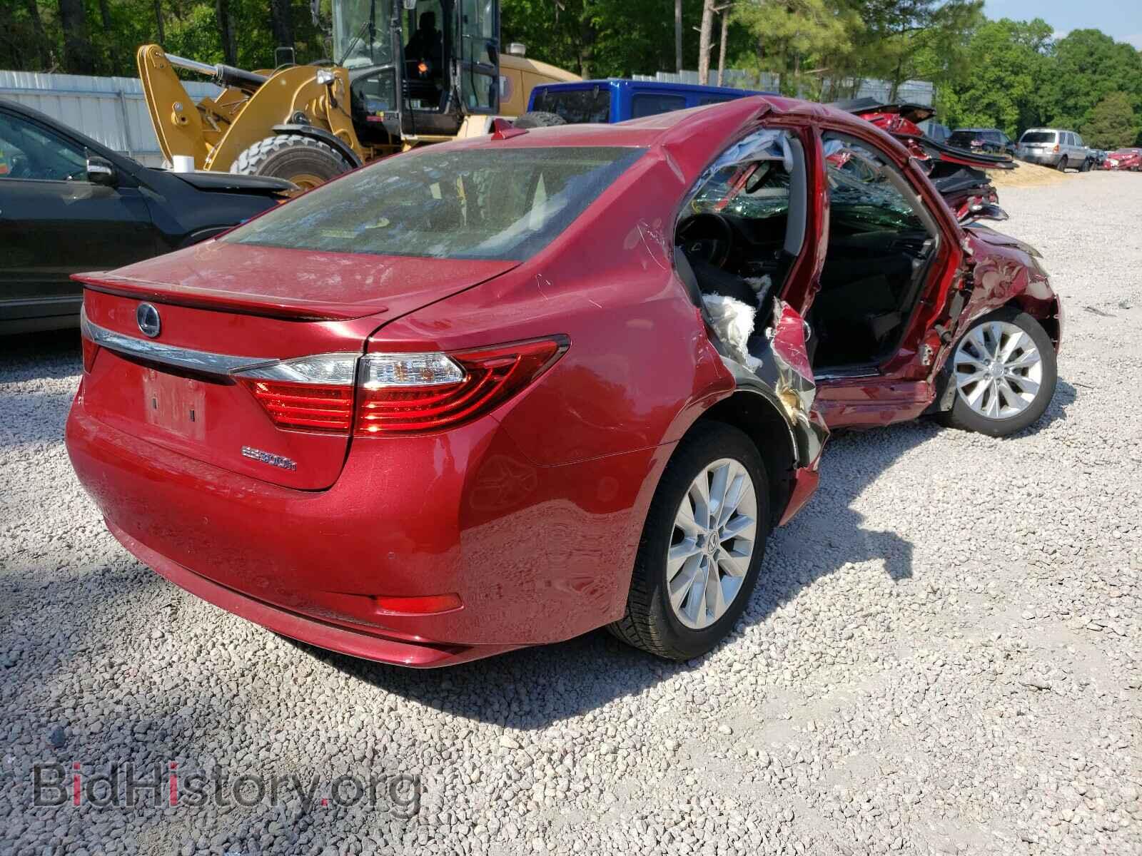2013 LEXUS ES300 - VIN: JTHBW1GG8D2010834 - Фото 4