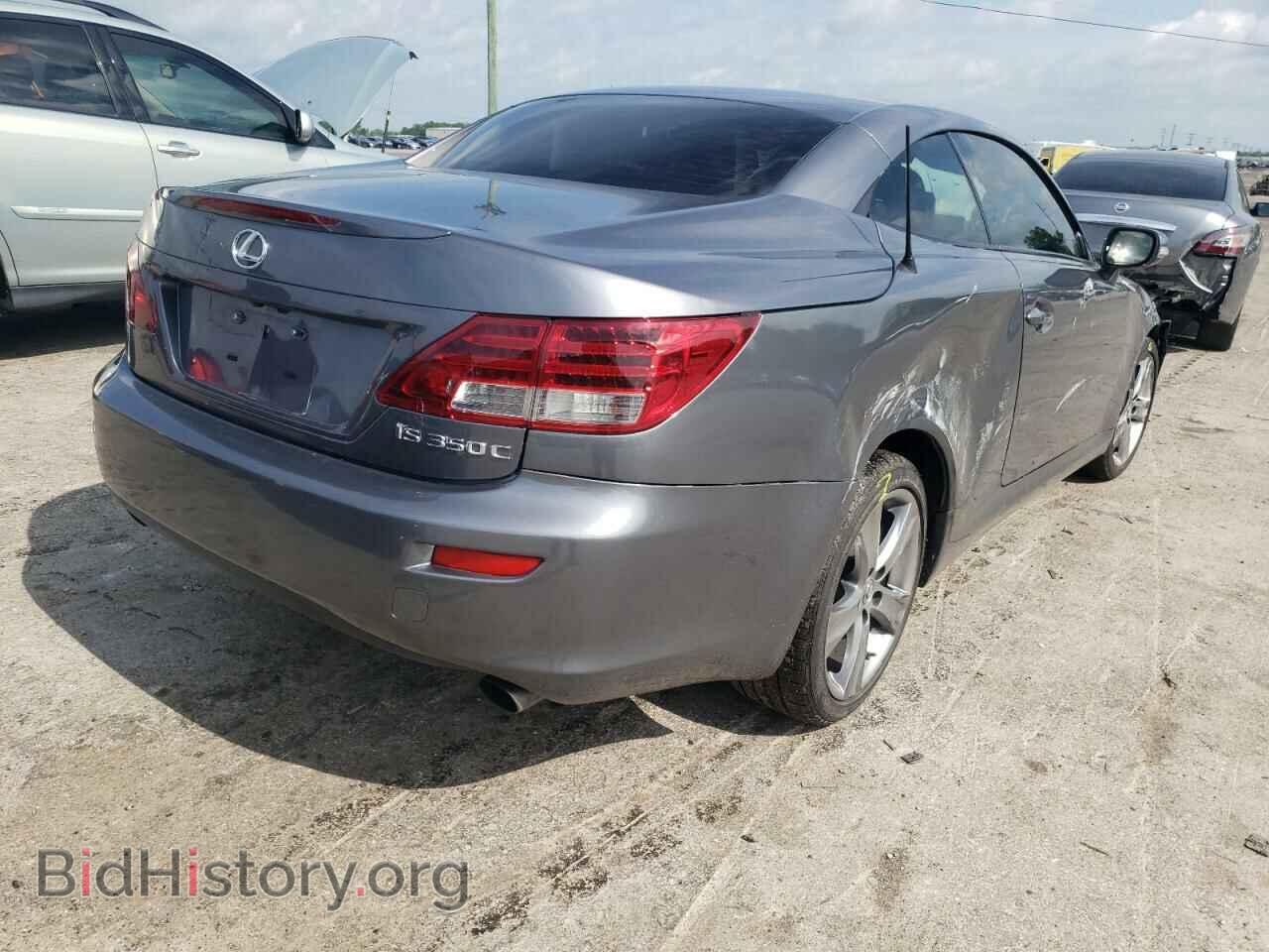 2012 LEXUS IS - VIN: JTHFE2C23C2508829 - Photo 4
