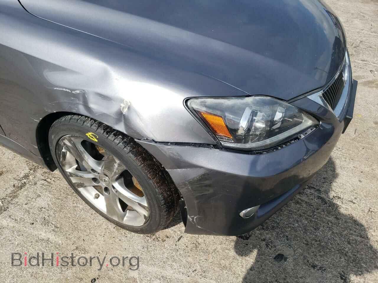 2012 LEXUS IS - VIN: JTHFE2C23C2508829 - Photo 9