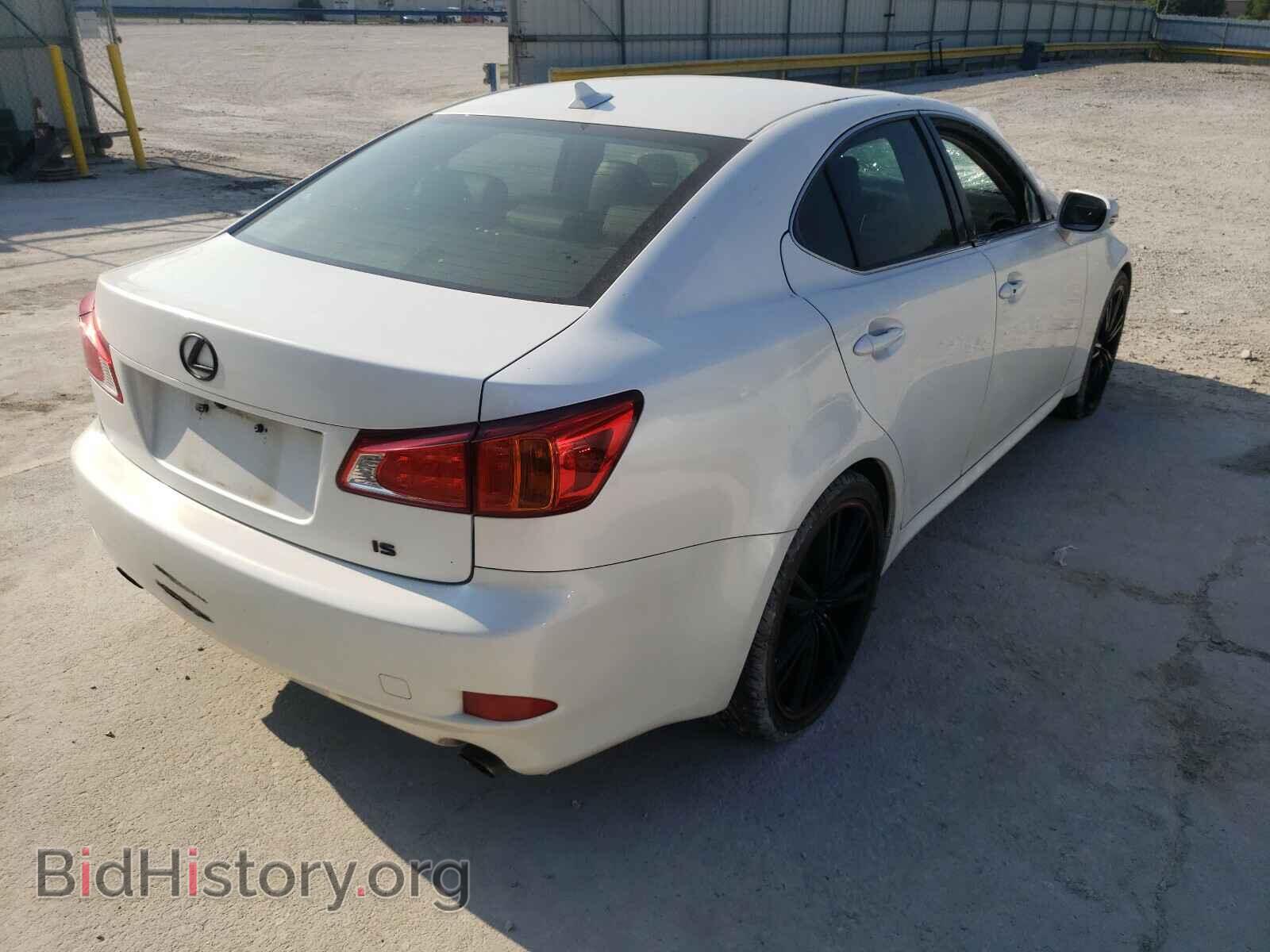 2009 LEXUS IS - VIN: JTHBK262095100492 - Фото 4