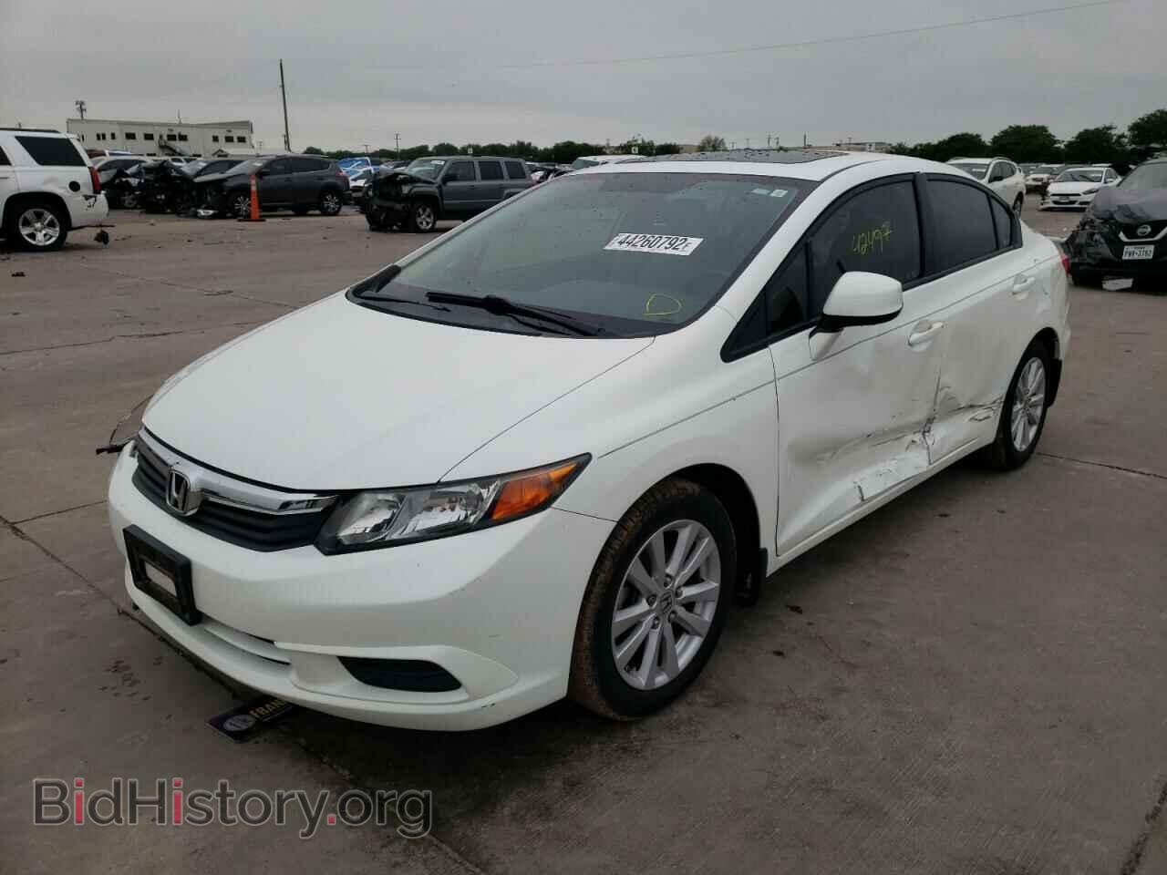 2012 HONDA CIVIC - VIN: 2HGFB2F97CH580726 - Фото 2