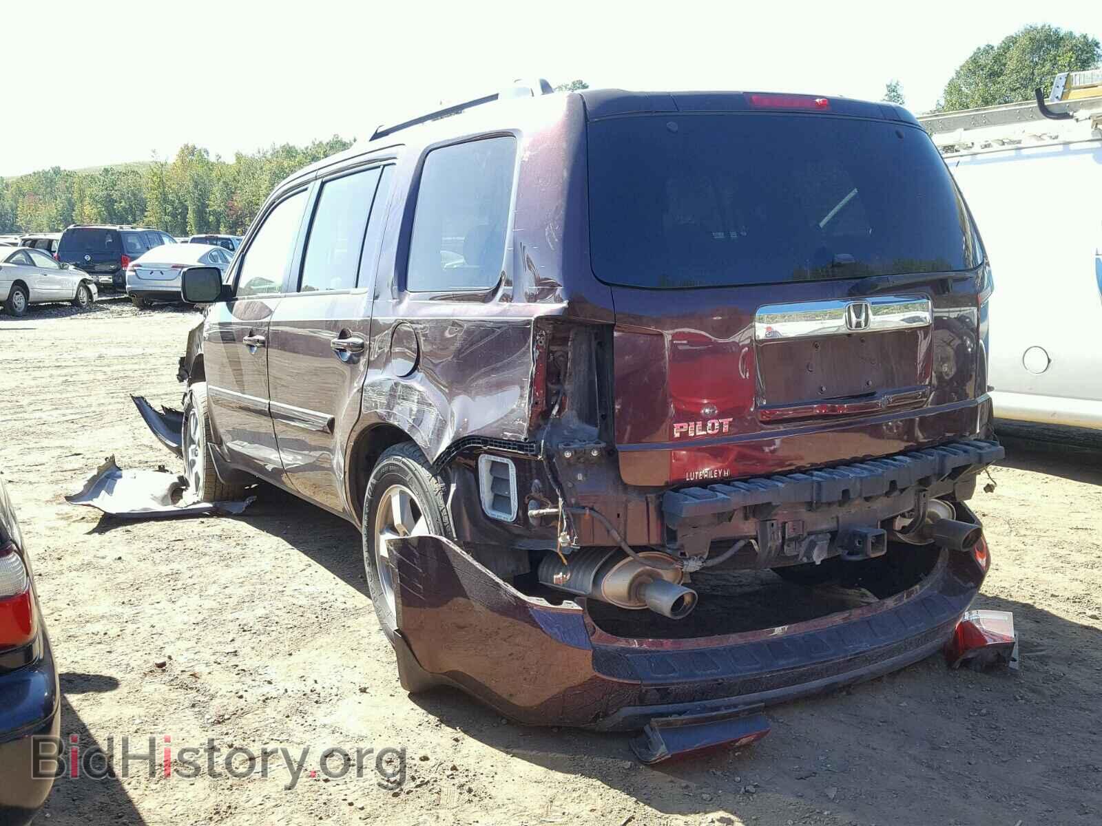 2009 HONDA PILOT - VIN: 5FNYF38559B017670 - Фото 3