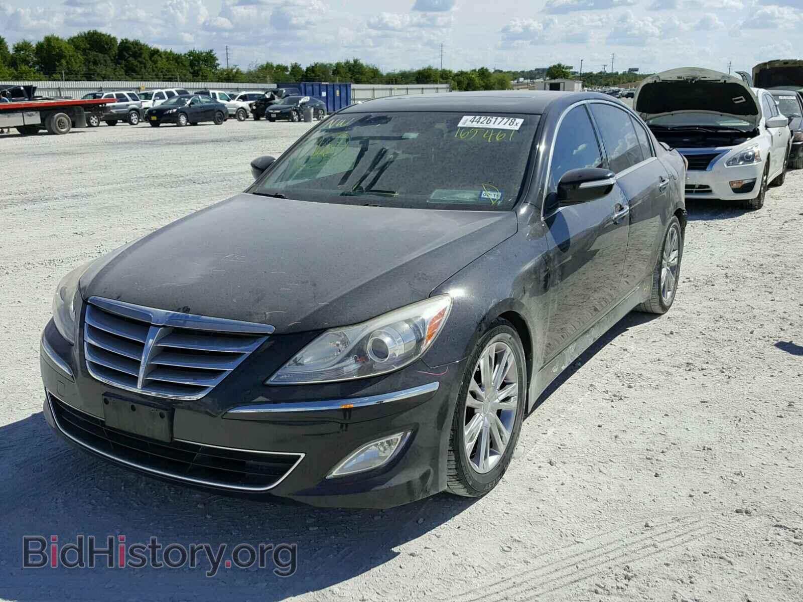 2012 HYUNDAI GENESIS - VIN: KMHGC4DDXCU165461 - Фото 2