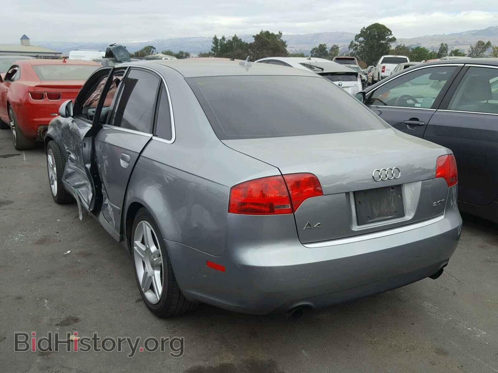 2007 AUDI A4 - VIN: WAUAF78E97A212599 - Photo 3