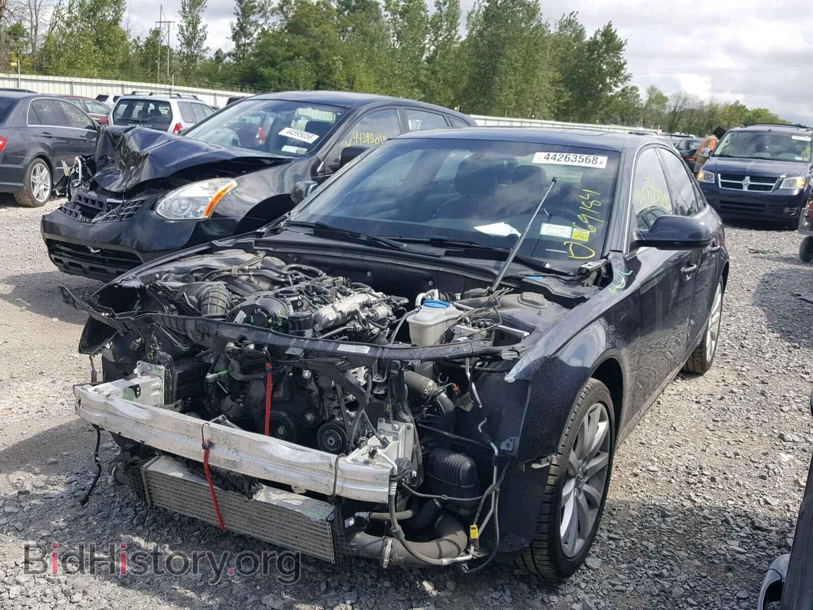 2013 AUDI A4 - VIN: WAUFFAFL4DN036540 - Фото 2
