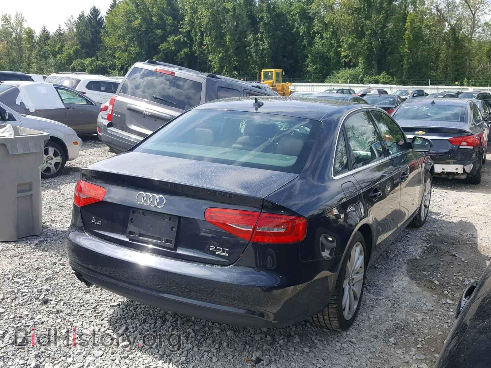 2013 AUDI A4 - VIN: WAUFFAFL4DN036540 - Фото 4