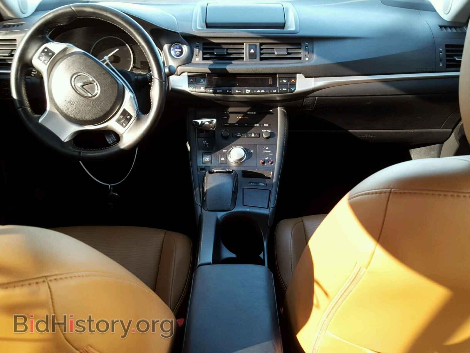 2012 LEXUS CT 200 - VIN: JTHKD5BH5C2095191 - Фото 9