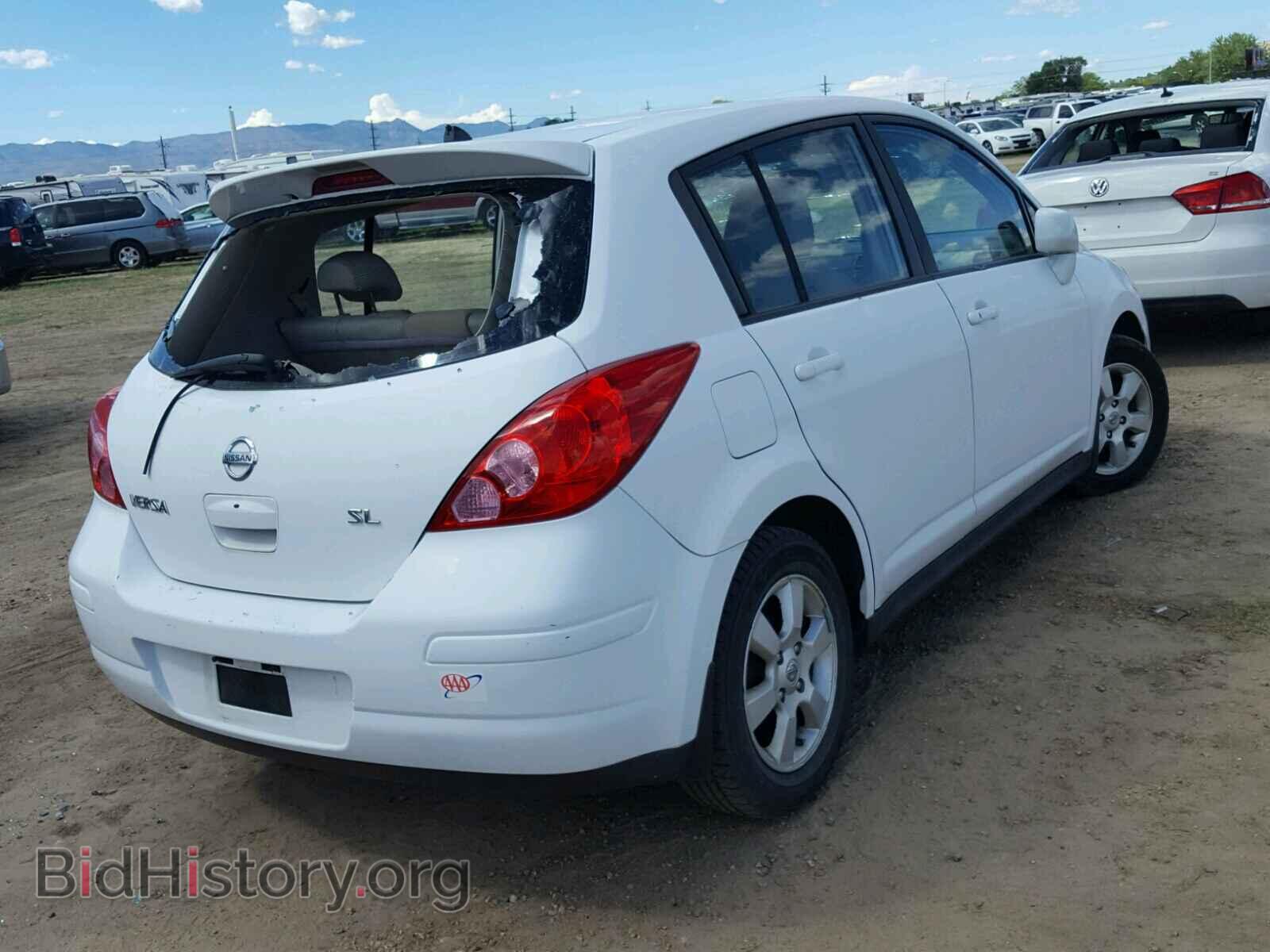 2008 NISSAN VERSA - VIN: 3N1BC13E48L386663 - Фото 4