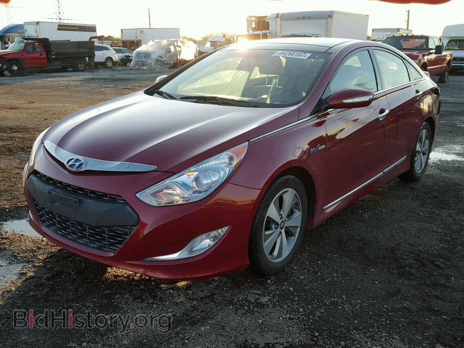 2012 HYUNDAI SONATA - VIN: KMHEC4A49CA022045 - Фото 2